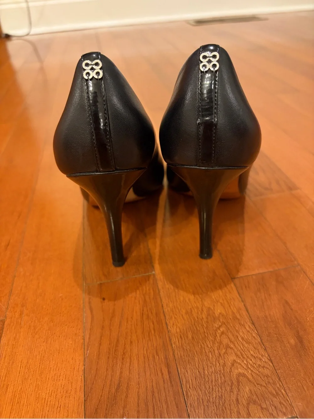 Coach | Classic Black Pointed-Toe Stiletto Pumps 4in